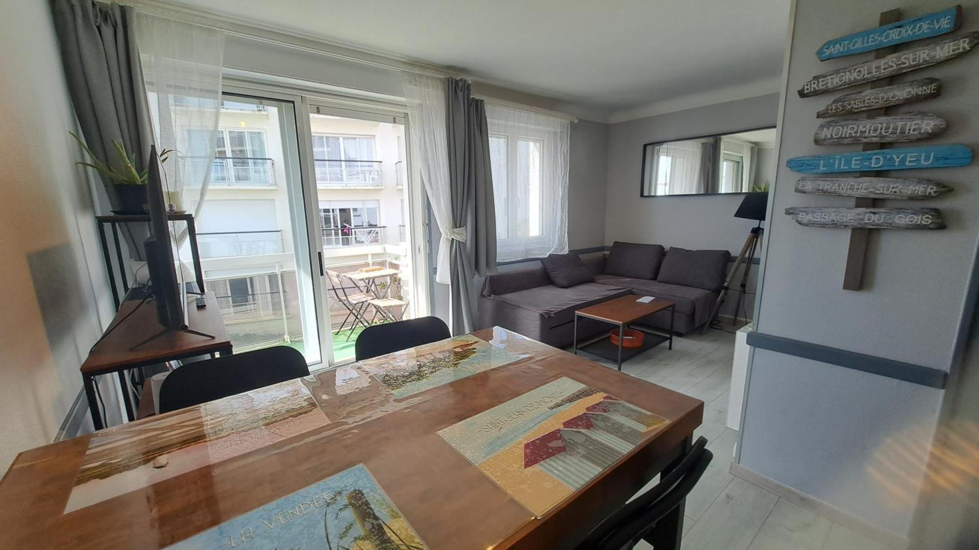 Couchant Radieux Appartement 2 Pieces 4 Personnes Vue Mer แซ็งต์-ฌอง-เดอ-มองต์ ภายนอก รูปภาพ